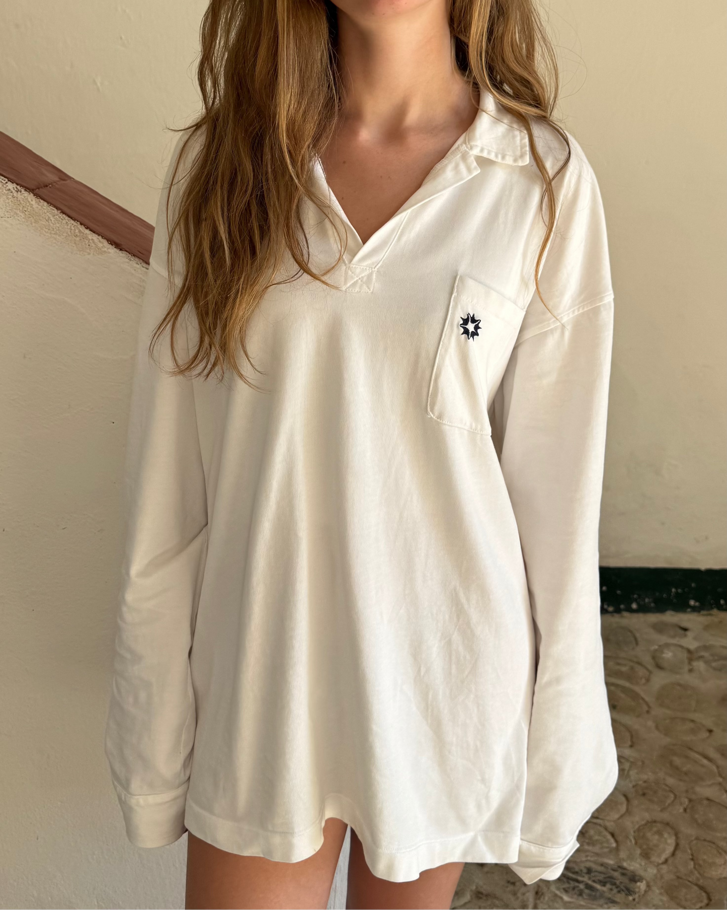 mediterranea polo white