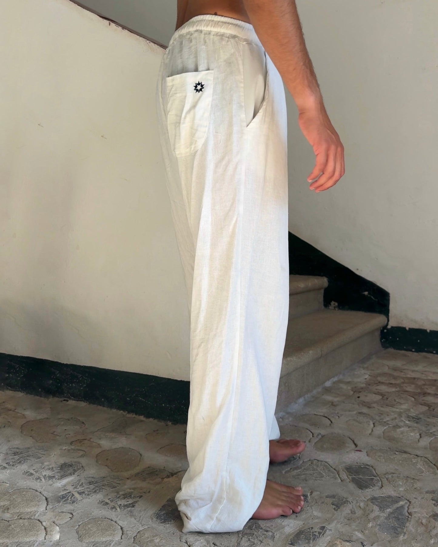 mediterranea linen white