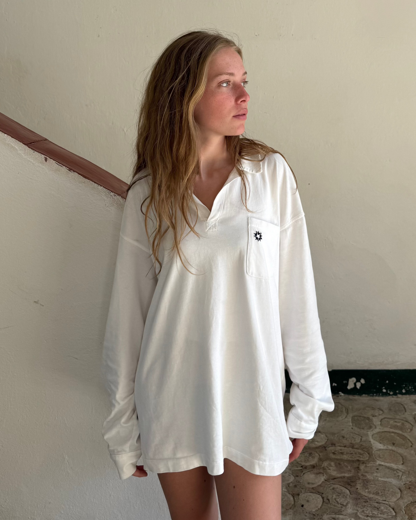 mediterranea polo white