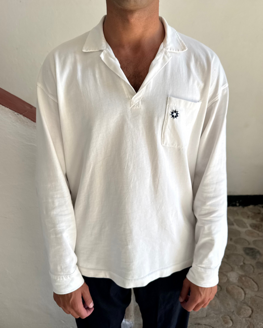 mediterranea polo white
