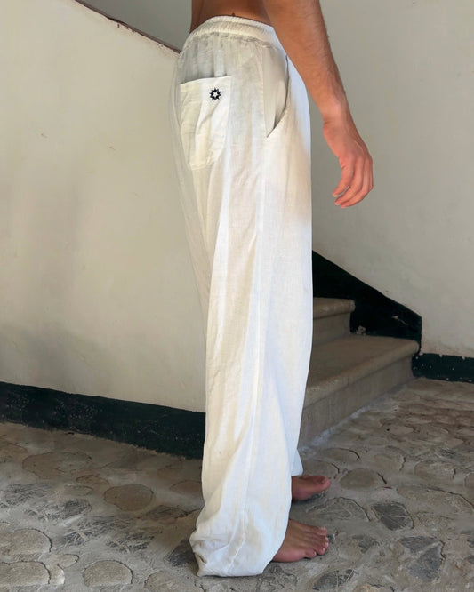 mediterranea linen white