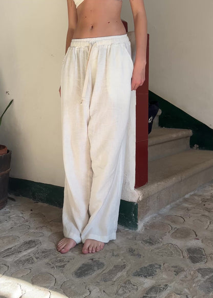 mediterranea linen white